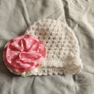 Adorable baby girl hat!